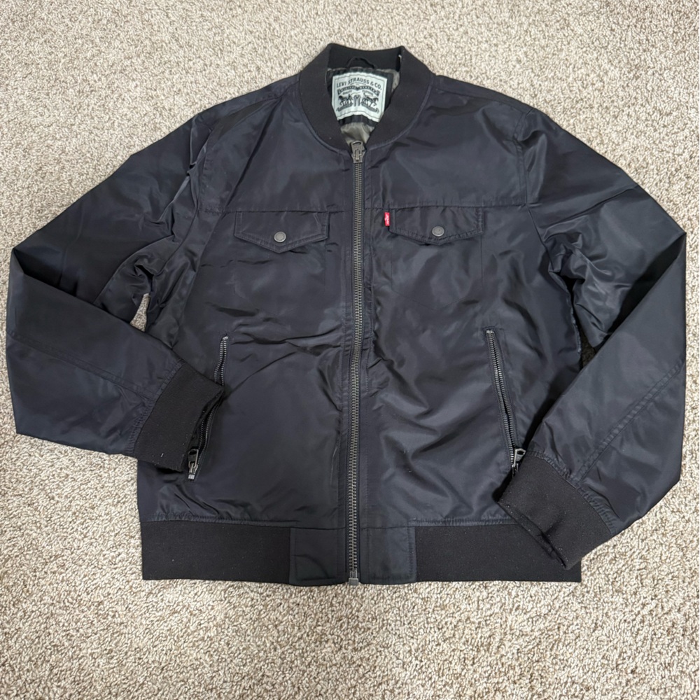 Levi's Men's Dark Bomber Jacket